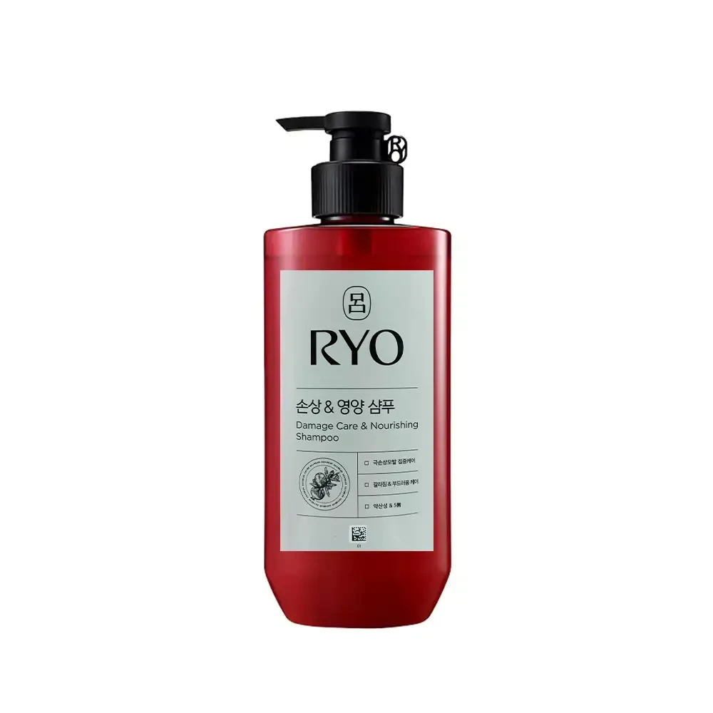 Ryo Damage Care & Nourishing Shampoo 400ml repairing and nourishing shampoo
